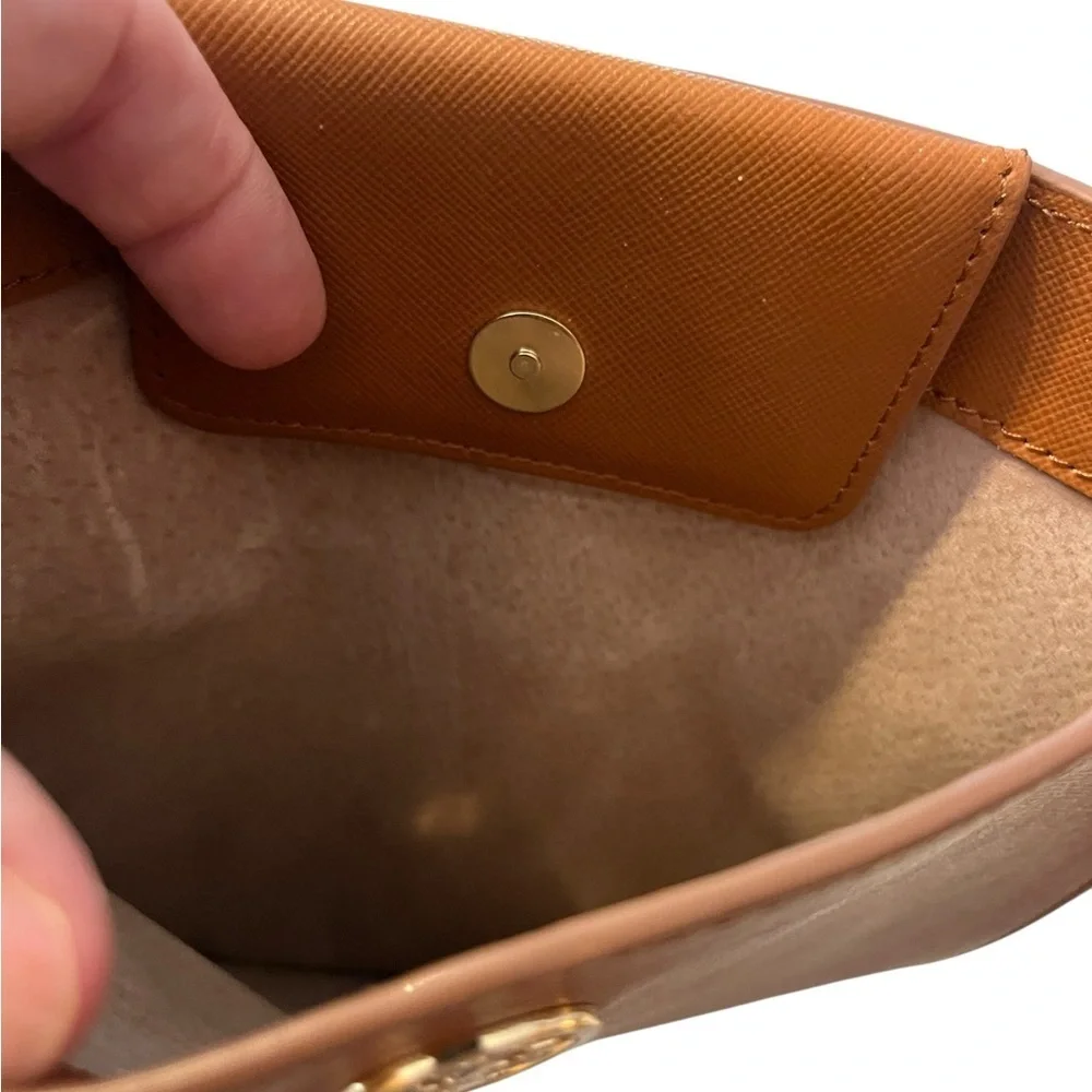 Tory Burch Brown Leather iPad Cover